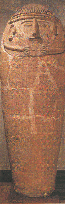 非利士人的土制人像棺材 (48414 bytes)